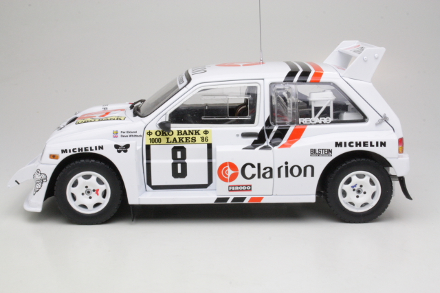 MG Metro 6R4, Finland 1986, P.Eklund, no.8 - Sulje napsauttamalla kuva