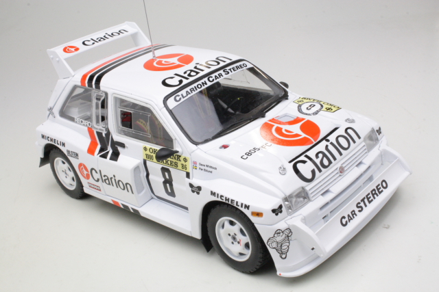 MG Metro 6R4, Finland 1986, P.Eklund, no.8