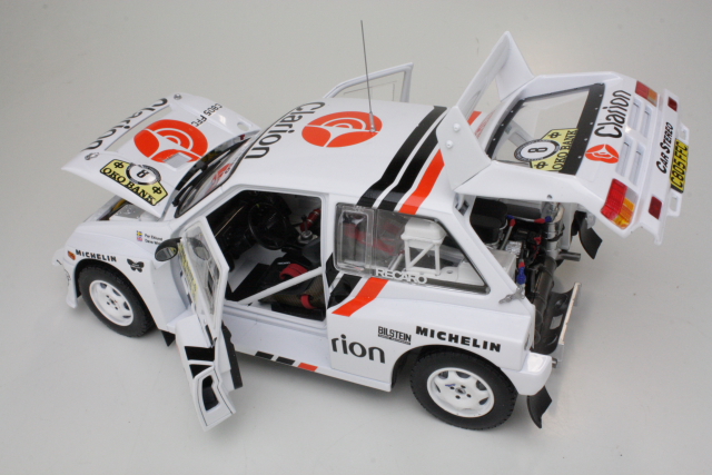 MG Metro 6R4, Finland 1986, P.Eklund, no.8