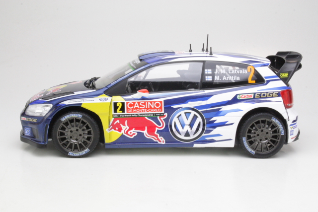 VW Polo R WRC, Monte Carlo 2015, J-M.Latvala, no.2 - Sulje napsauttamalla kuva