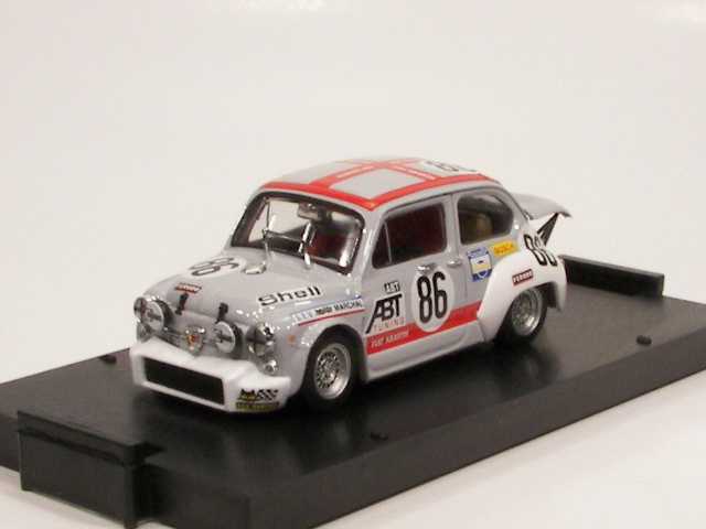 Fiat Abarth 1000 TCR Gr.1, 24h Spa 1970, J.Abt / U.Grano, no.86