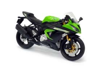 Kawasaki Ninja ZX-6R 636 2014, green - Click Image to Close