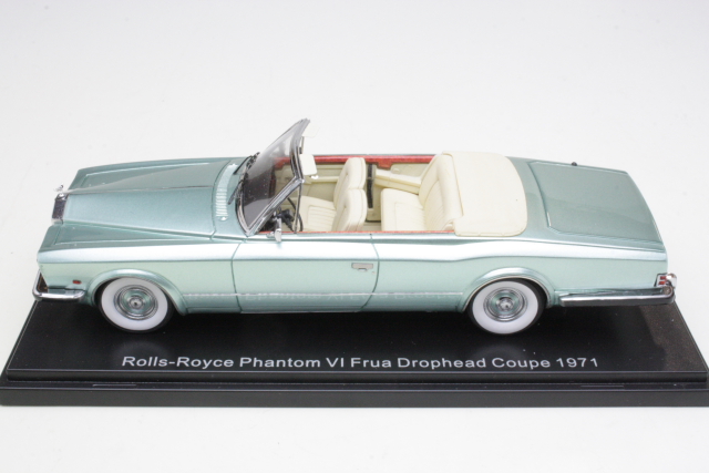 Rolls Royce Phantom VI Frua Drophead Coupe 1971, green