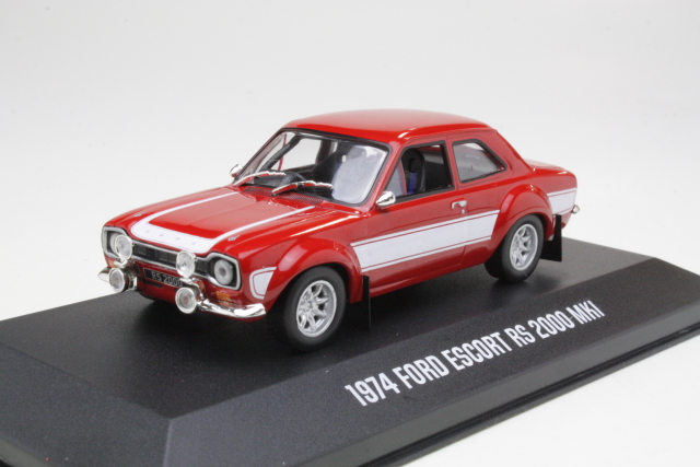 Ford Escort Mk1 RS2000 1974, punainen/valkoinen