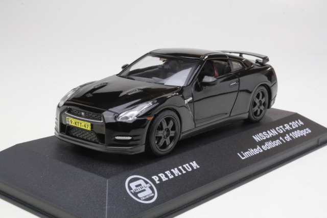 Nissan GT-R35 2014, musta - Sulje napsauttamalla kuva