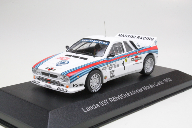 Lancia Rally 037, Monte Carlo 1983, W.Rohrl, no.1 - Sulje napsauttamalla kuva