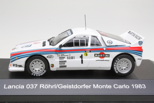 Lancia Rally 037, Monte Carlo 1983, W.Rohrl, no.1 - Sulje napsauttamalla kuva