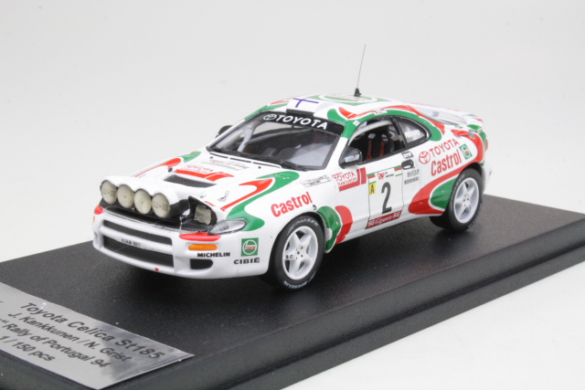 Toyota Celica Turbo 4WD ST185, 1st. Portugal 1994, J.Kankkunen - Sulje napsauttamalla kuva