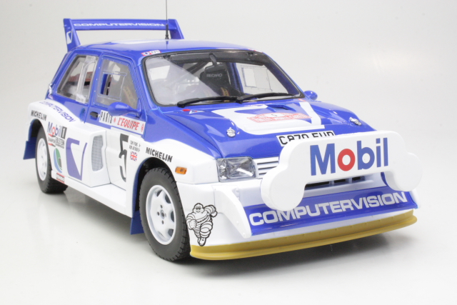 MG Metro 6R4, Monte Carlo 1986, T.Pond, no.5 - Sulje napsauttamalla kuva