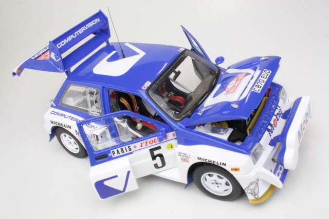 MG Metro 6R4, Monte Carlo 1986, T.Pond, no.5