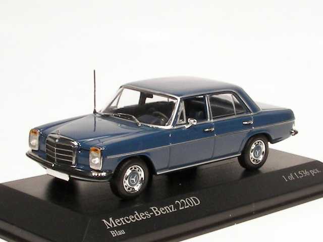 Mercedes 220D (w115) 1968, sininen