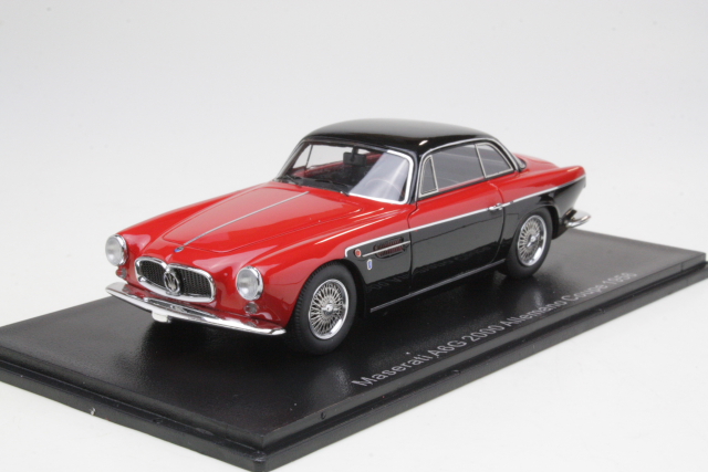 Maserati A6G 2000 Allemano Coupe 1956, red/black
