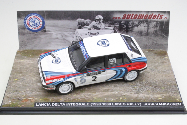 Lancia Delta Integrale, Finland 1990, J.Kankkunen, no.2