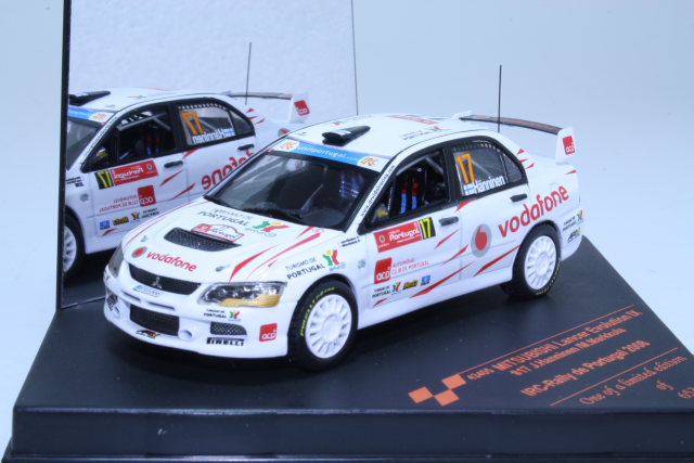 Mitsubishi Lancer Evo IX, Portugal 2008, J.Hänninen, no.17