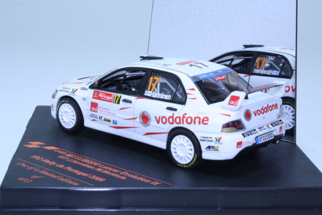 Mitsubishi Lancer Evo IX, Portugal 2008, J.Hänninen, no.17