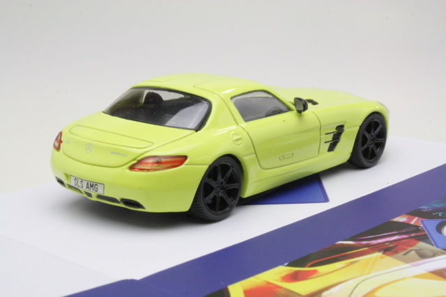 Mercedes SLS AMG 2010, yellow - Click Image to Close