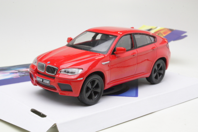 BMW X6 M 2007, punainen
