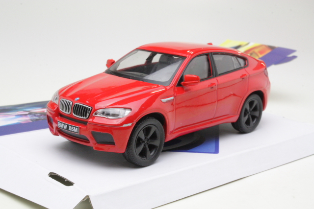 BMW X6 M 2007, punainen - Sulje napsauttamalla kuva