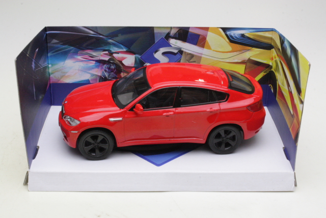 BMW X6 M 2007, punainen