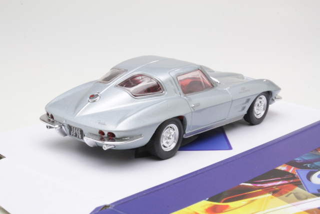 Chevrolet Corvette C2 Sting Ray 1963, silver - Click Image to Close