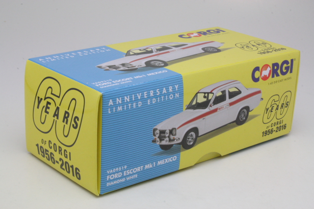 Ford Escort Mk1 Mexico, valkoinen