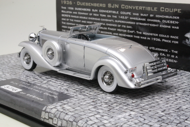 Duesenberg SJN Convertible Coupe 1936, hopea