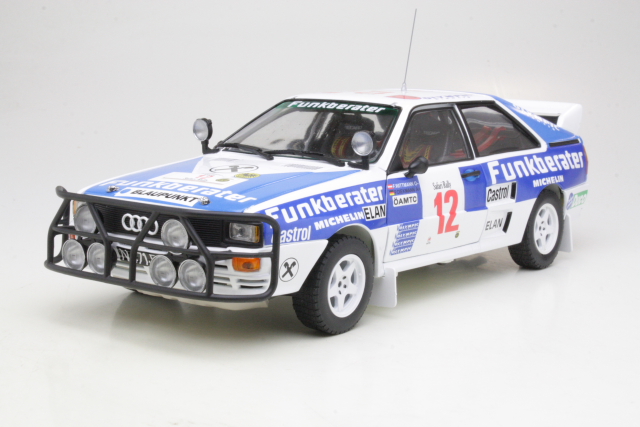 Audi Quattro A2, Safari 1984, F.Wittman, no.12 - Sulje napsauttamalla kuva