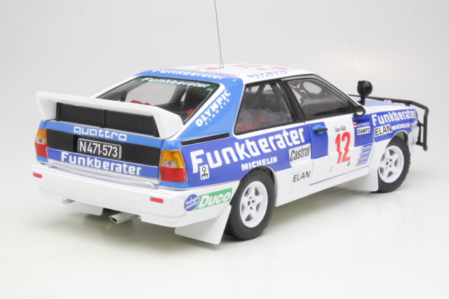 Audi Quattro A2, Safari 1984, F.Wittman, no.12 - Sulje napsauttamalla kuva