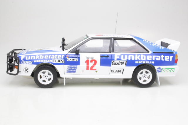 Audi Quattro A2, Safari 1984, F.Wittman, no.12 - Sulje napsauttamalla kuva