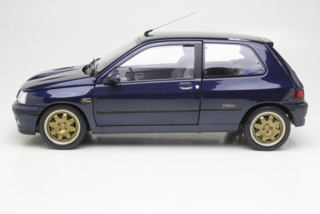 Renault Clio Williams 1993, sininen - Sulje napsauttamalla kuva