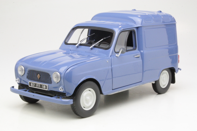 Renault 4 Fourgonnette 1965, sininen - Sulje napsauttamalla kuva