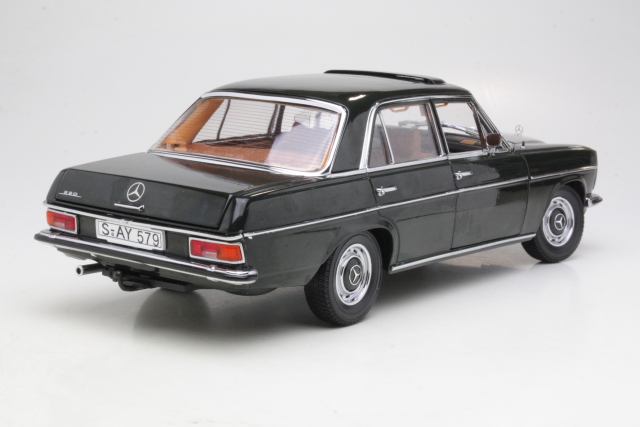 Mercedes 220 (W115) 1968 "Strich 8", dark green - Click Image to Close