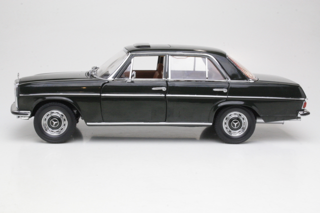 Mercedes 220 (W115) 1968 "Strich 8", dark green - Click Image to Close