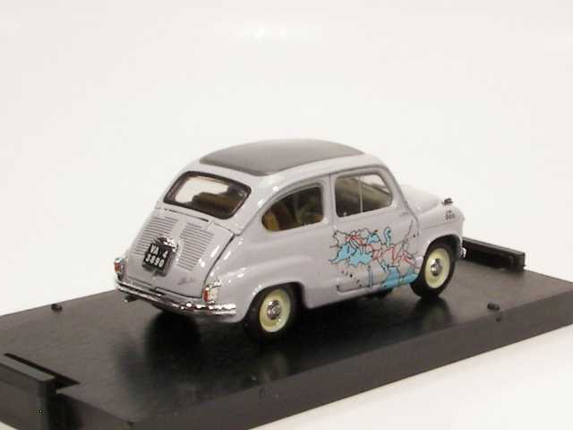 Fiat 600 1a. serie, Calcutta-Roma 1955, 13260km / 11vrk