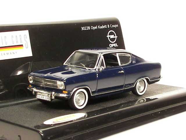 Opel Kadett B Coupe, tummansininen