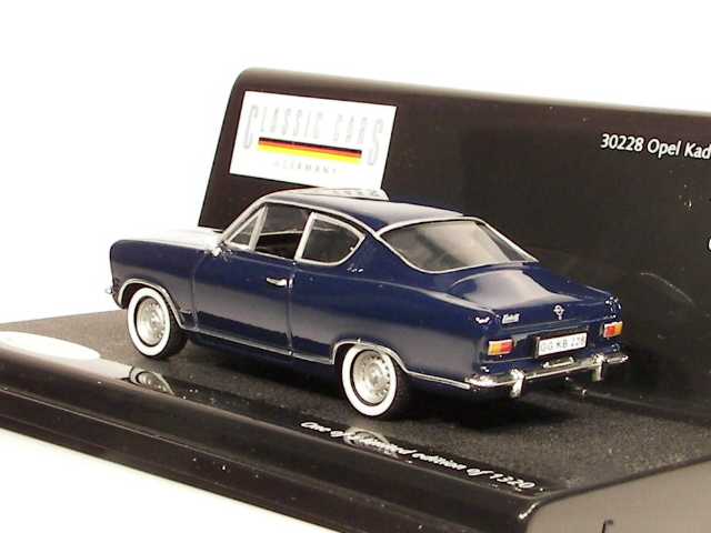 Opel Kadett B Coupe, tummansininen
