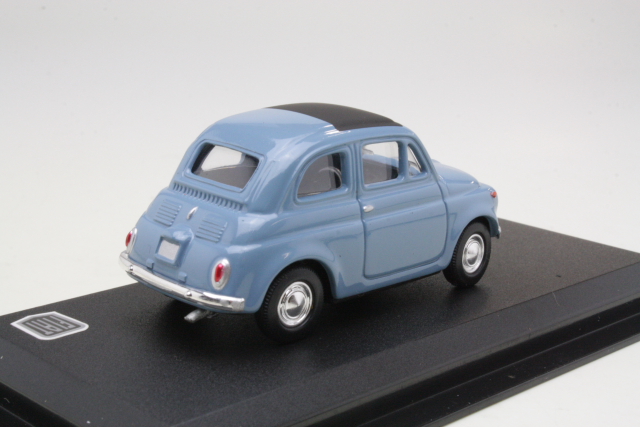 Fiat 500, light blue
