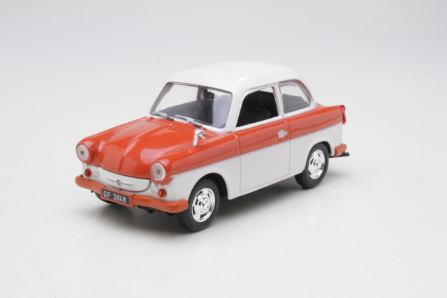 Trabant P50, punainen/valkoinen