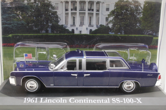 Lincoln Continental SS-100-X 1961, "John F. Kennedy 1961" - Sulje napsauttamalla kuva