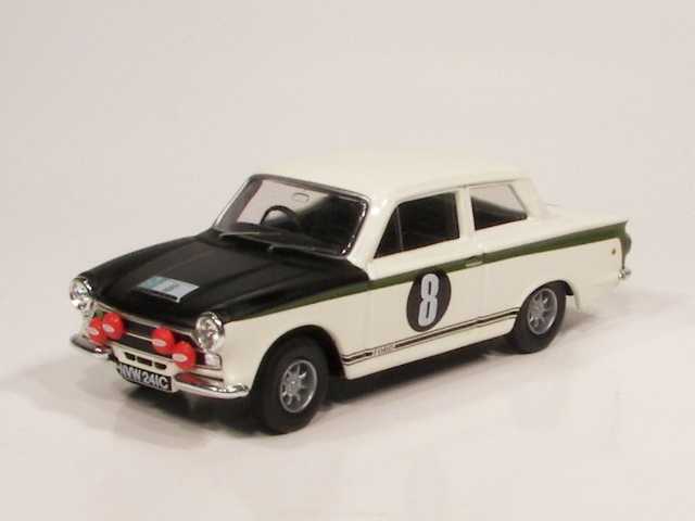 Ford Cortina Lotus Mk1, RAC 1966, J.Clark, no.8