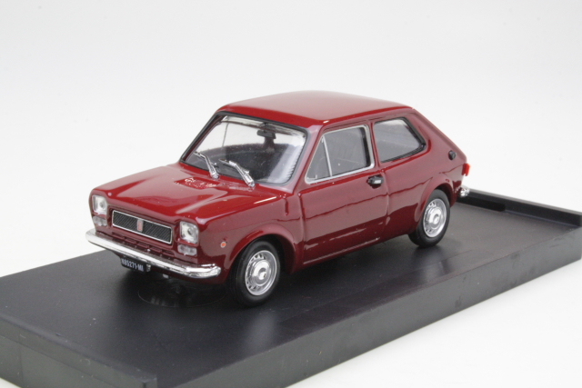 Fiat 127 1972, dark red