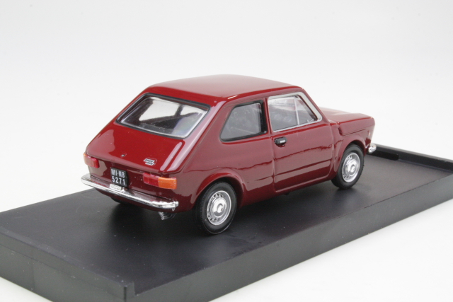 Fiat 127 1972, dark red