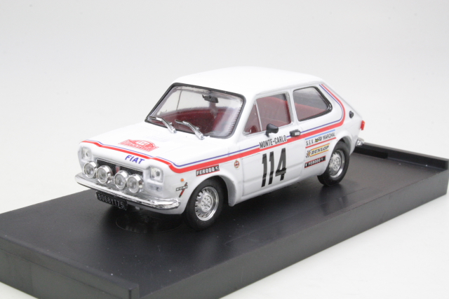 Fiat 127, Monte Carlo 1973, B.Dongues/C.Saulie, no.114