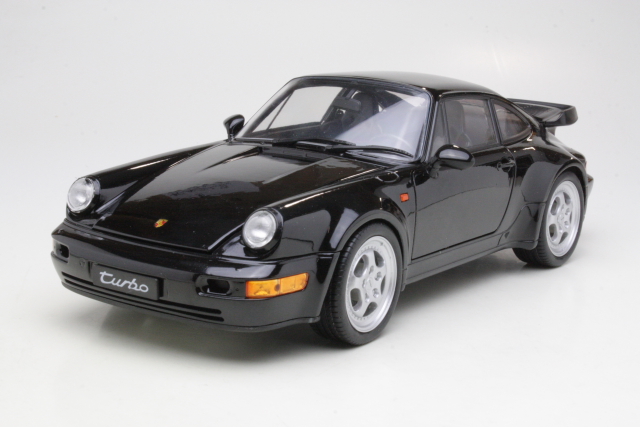Porsche 911 (964) Turbo 1990, musta