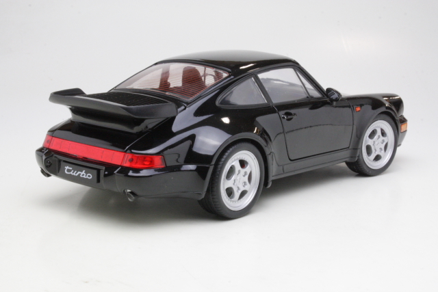 Porsche 911 (964) Turbo 1990, musta