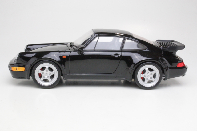 Porsche 911 (964) Turbo 1990, musta