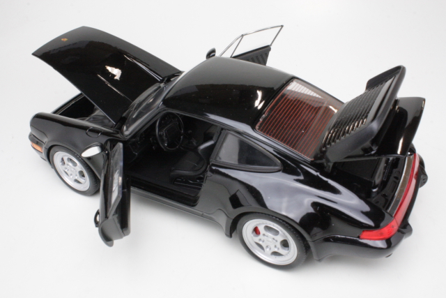 Porsche 911 (964) Turbo 1990, musta