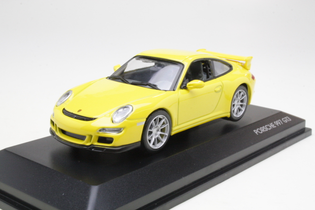 Porsche 911 (997) GT-3, yellow - Click Image to Close