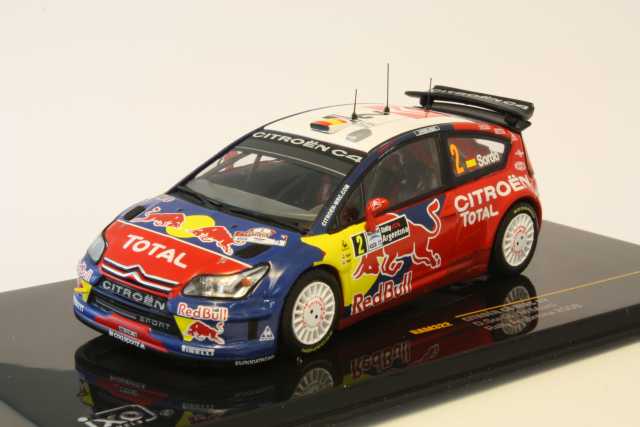 Citroen C4 WRC "Red Bull" 3rd. Argentina 2008, D.Sordo, no.2