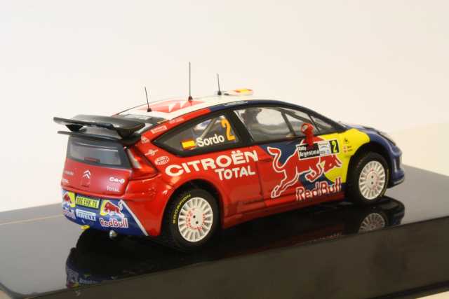 Citroen C4 WRC "Red Bull" 3rd. Argentina 2008, D.Sordo, no.2